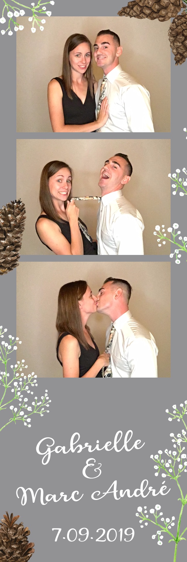 Mariage de Gabrielle et Marc-André | View more photos from the event at album.pbooth.red/u/Photobooth-RED/Mariage-de-Gabrielle-et-Marc-André